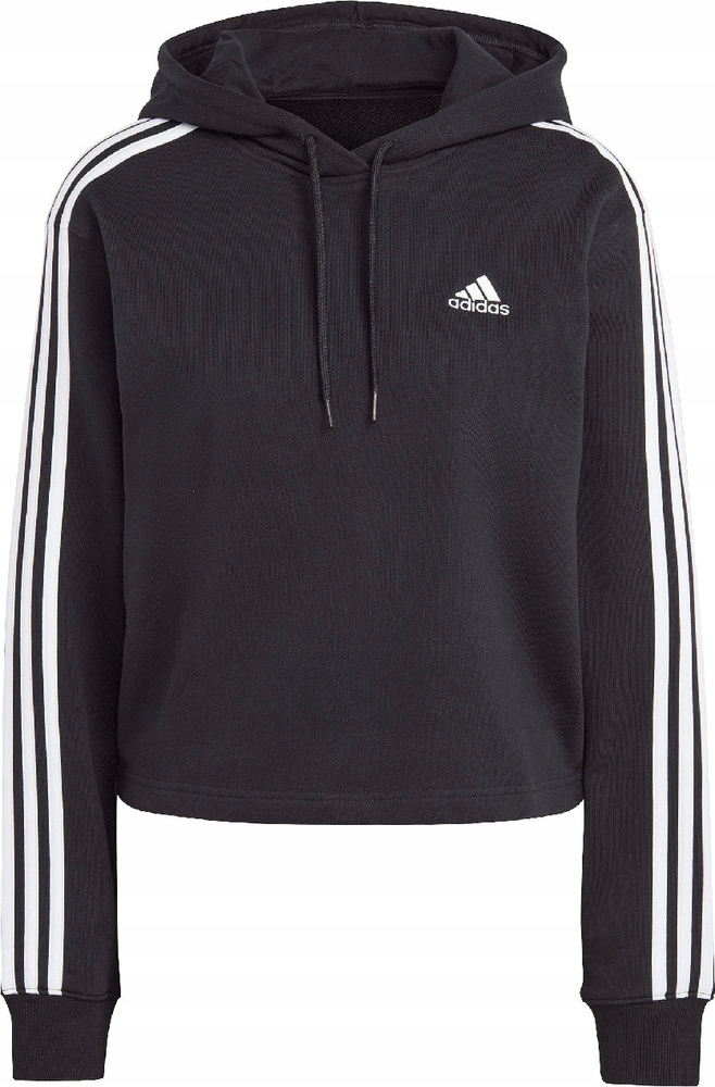Adidas Essentials Terry Crop Mikina S Kapucí IC8767 Mikina L