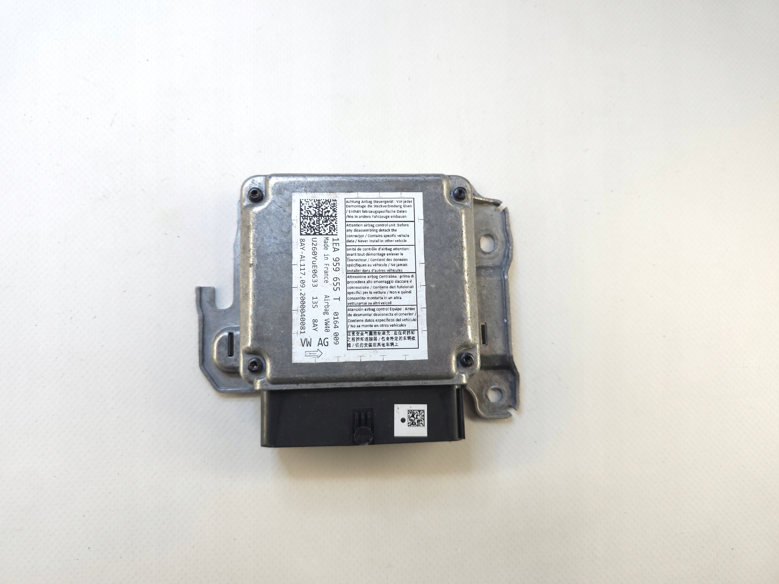 VW AUDI SKODA MODUŁ STEROWNIK PODUSZEK POWIETRZNYCH ORYG PŃ#