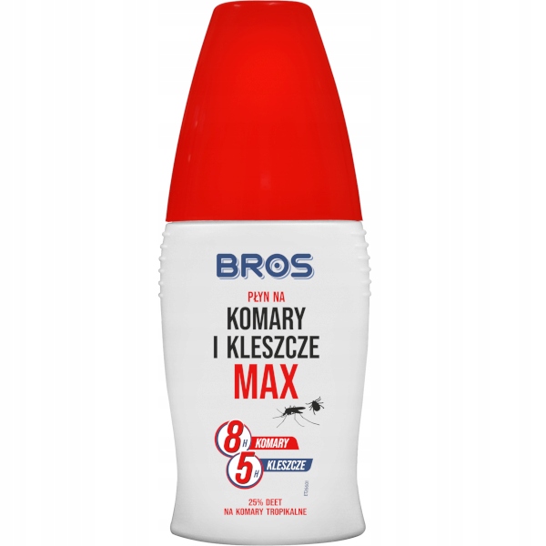 

Bros Płyn na komary i kleszcze Max 50ml