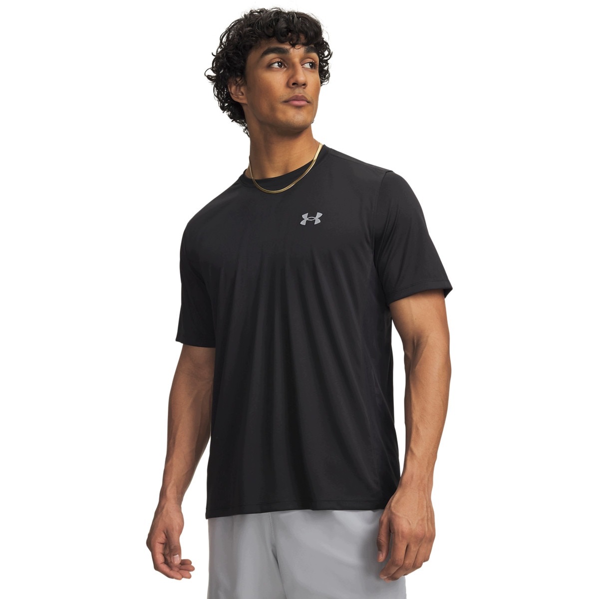 Męska koszulka treningowa Under Armour Ua Tech Utility Ss Czarny L