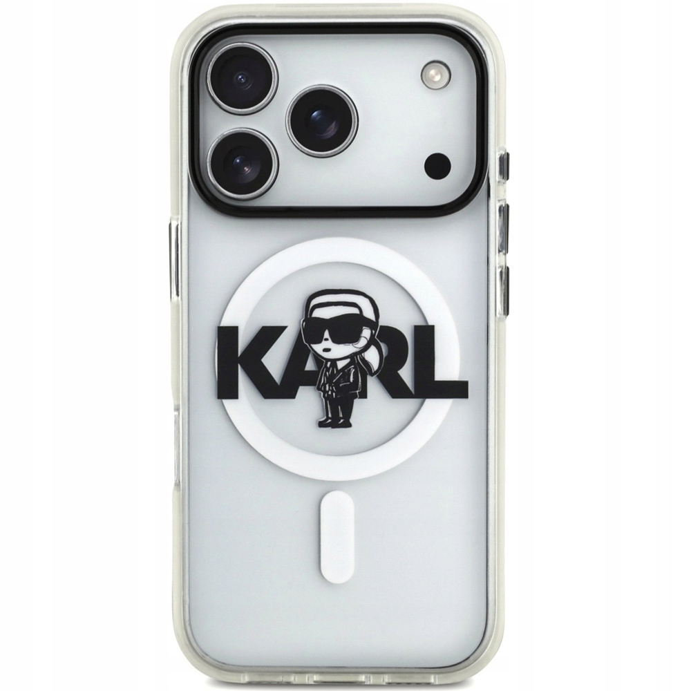 Pouzdro Karl Lagerfeld pro iPhone 17 Pro s MagSafe, pevný obal , kryt