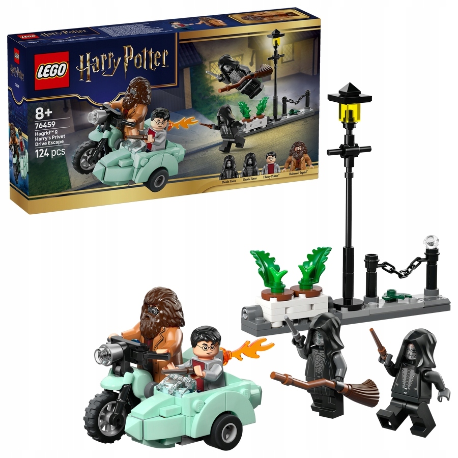 Lego Harry Potter 76459 Útěk Hagrida a Harryho Pottera 124 dílků