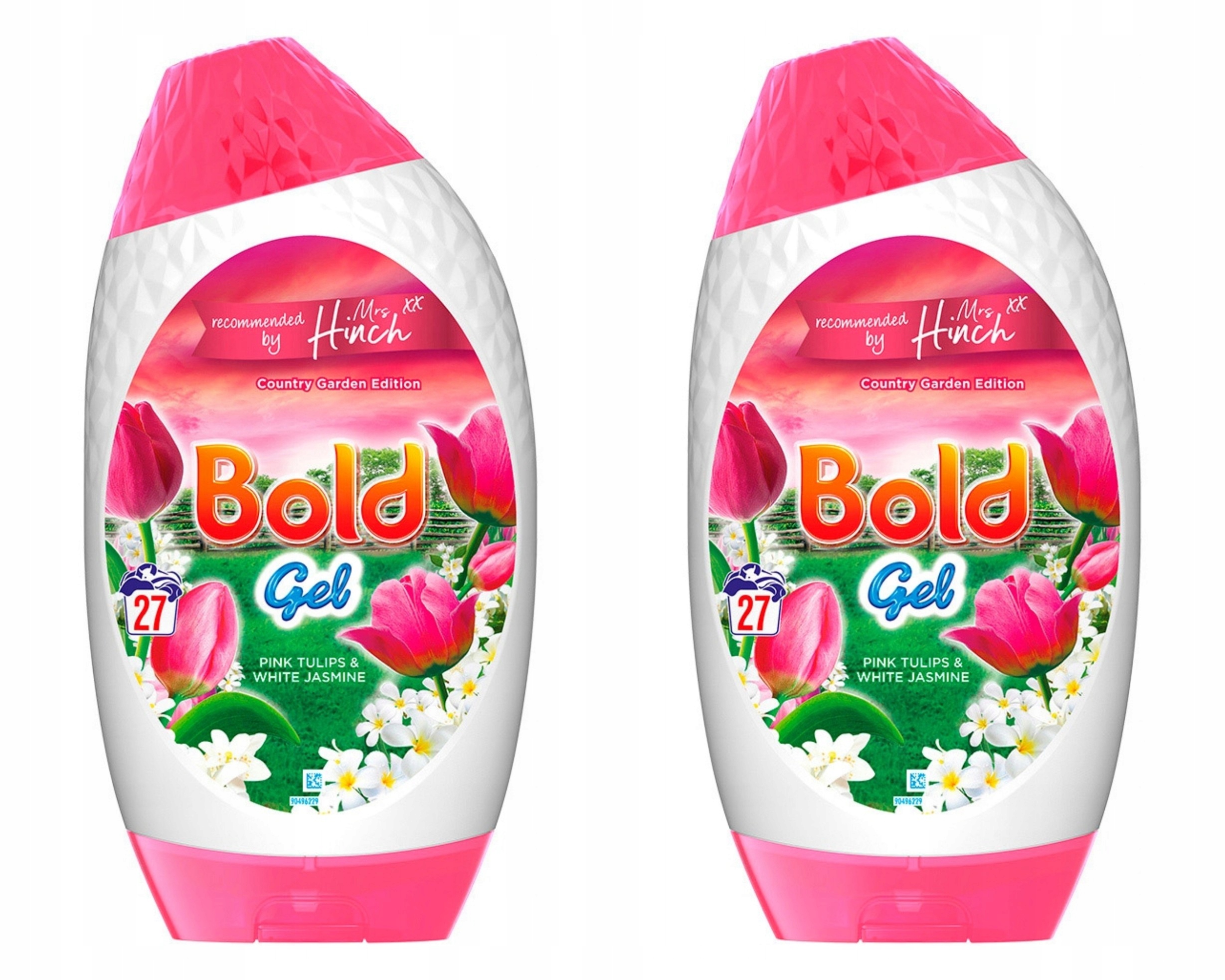 Levně Bold gel na praní Pink Tulips &white Jasmin květinová vůně 27p /945ml