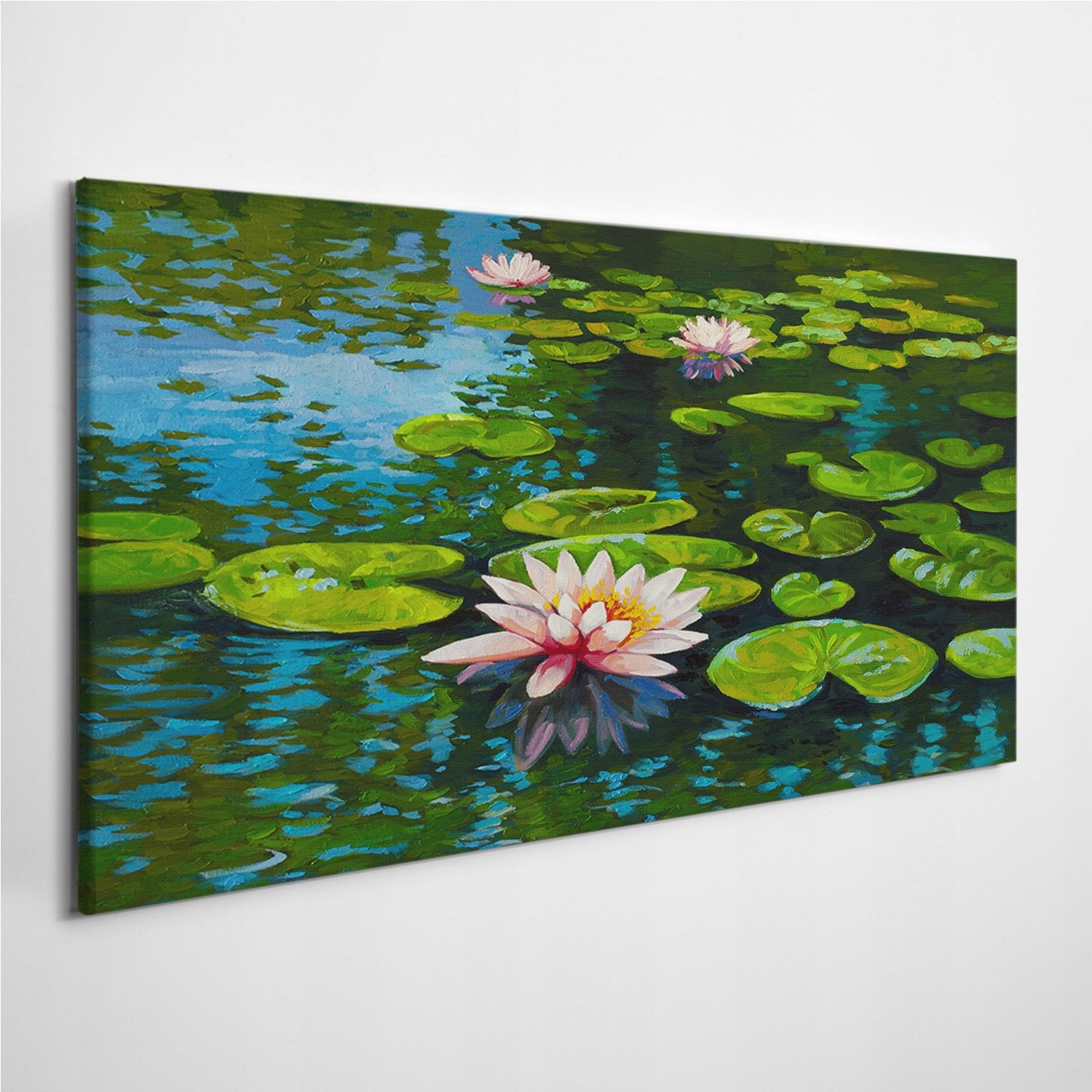 

Fotoobraz na płótnie Lilie Wodne Roślina 120x60 cm