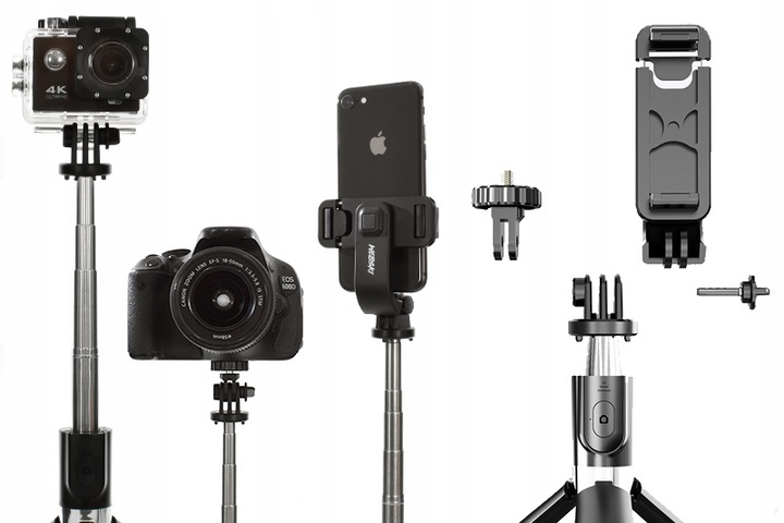 Stojący Selfie Stick 4 w 1 na prezent dla Córki Obsługiwane systemy operacyjne Android iOS
