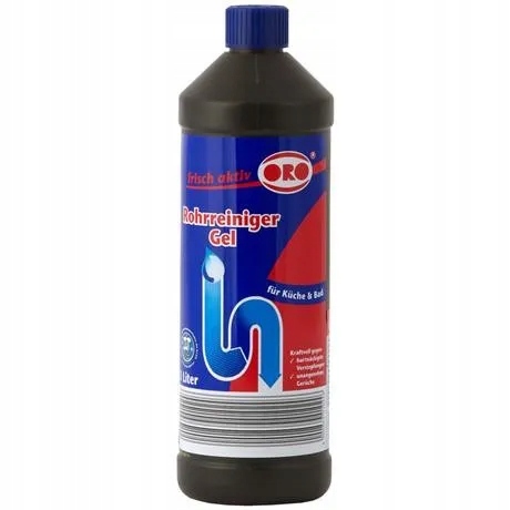 

Oro Udrażniacz do rur i syfonów w żelu, 1000 ml