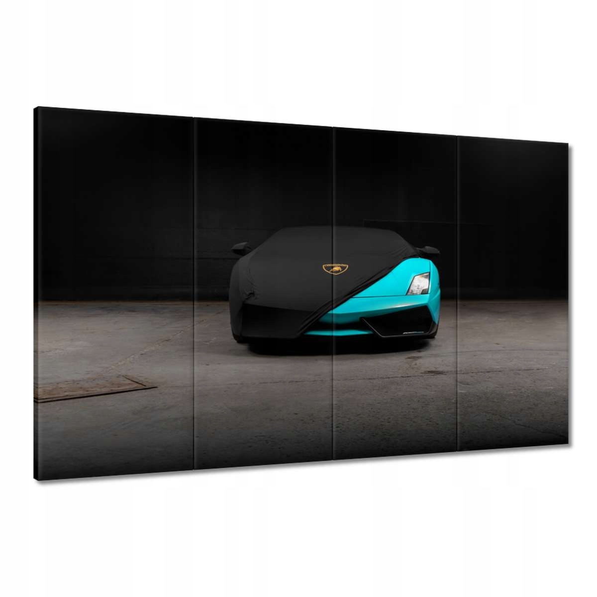 Obrazy 120x80 Tyrkysové sportovní auto