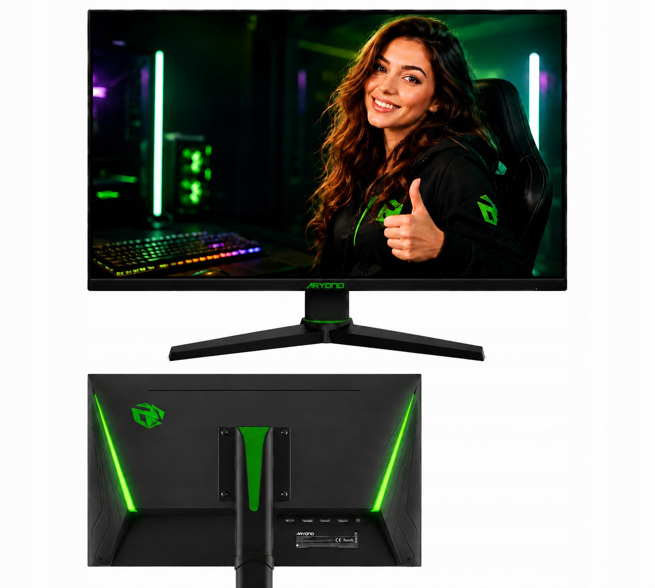 Aryond A24 V2 Monitor gamingowy Led 24 cale 1920x1080