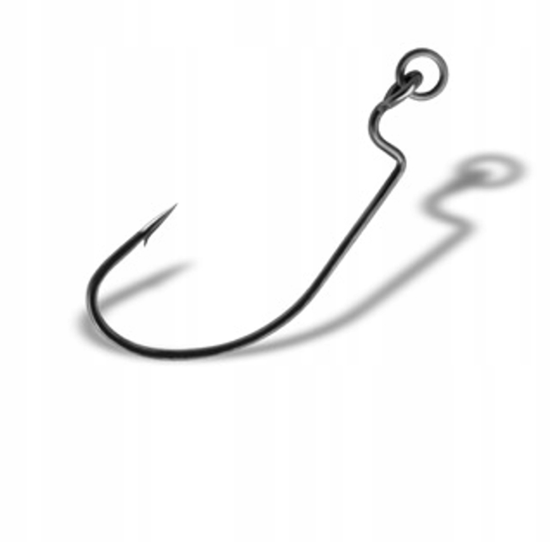 Hak Offsetowy Jig Rig Gurza Worm 101 Ler #2 6szt