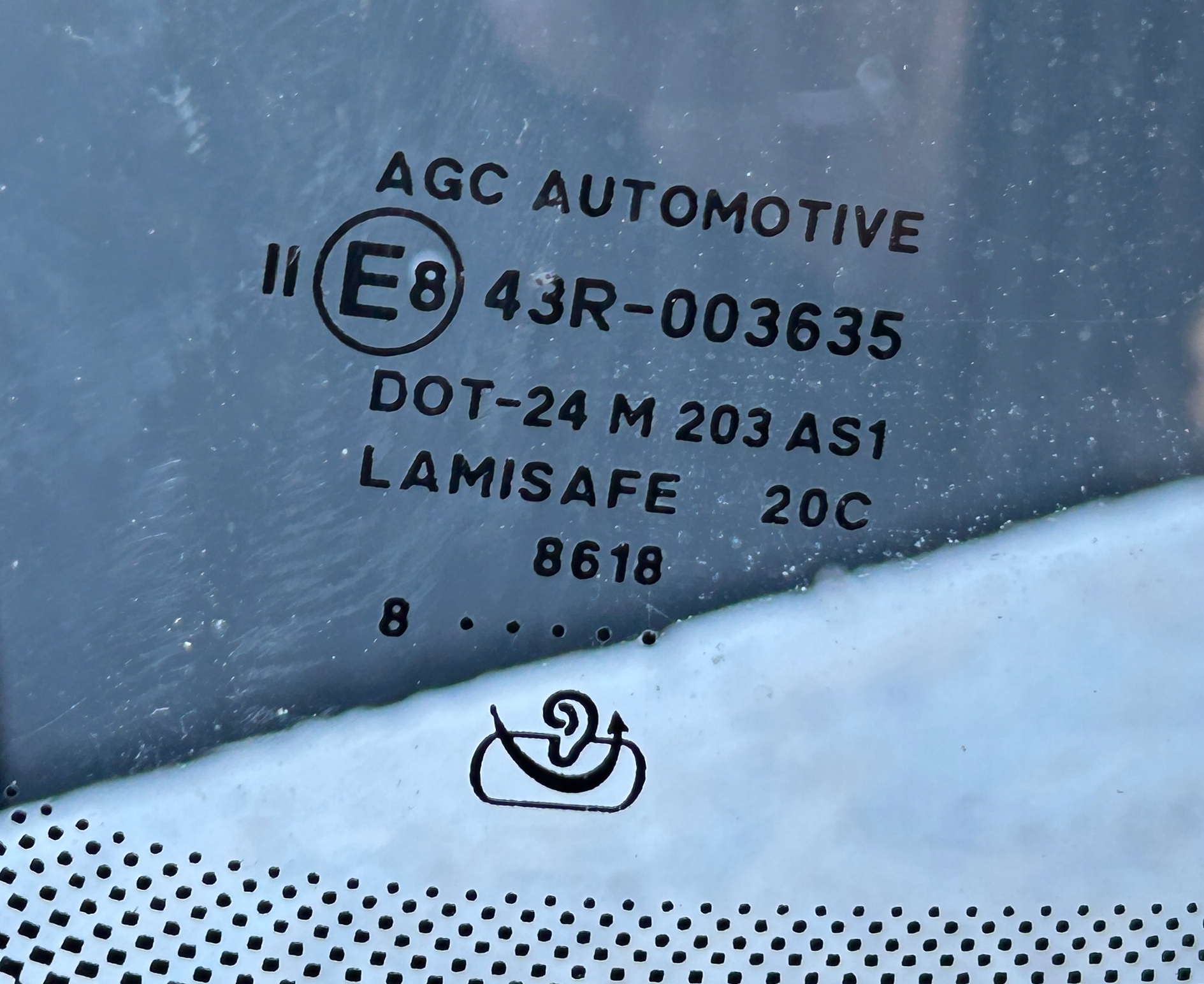 VETRO PARABREZZA VW GOLF VII 12- SENSOR