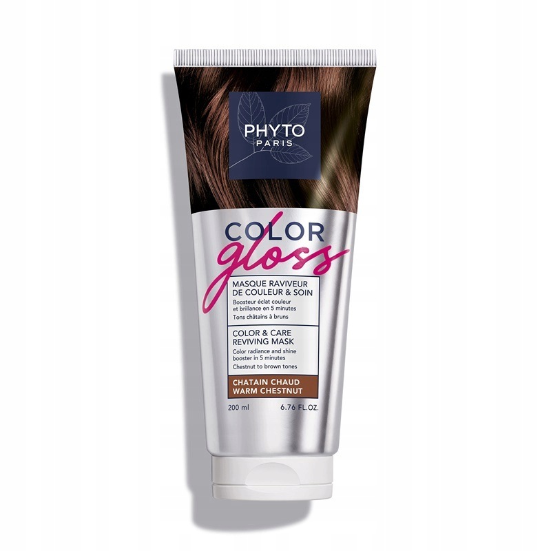 Phyto Paris maska koloryzująca Ciepły Kasztan 200 ml