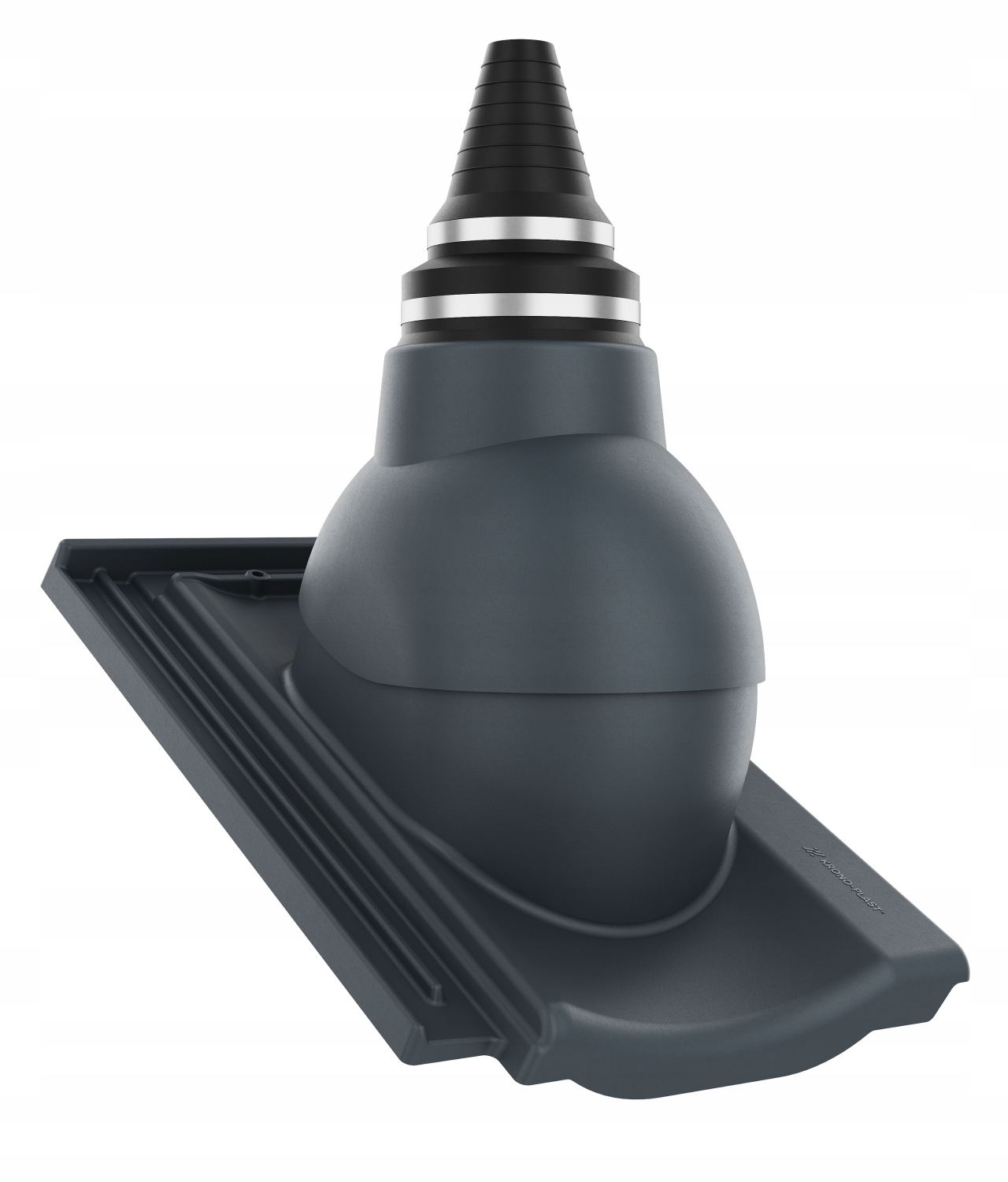 Anténní průchod pro vzduchotěsné střechy Tondach Stodo Contiton 12 Grafitový