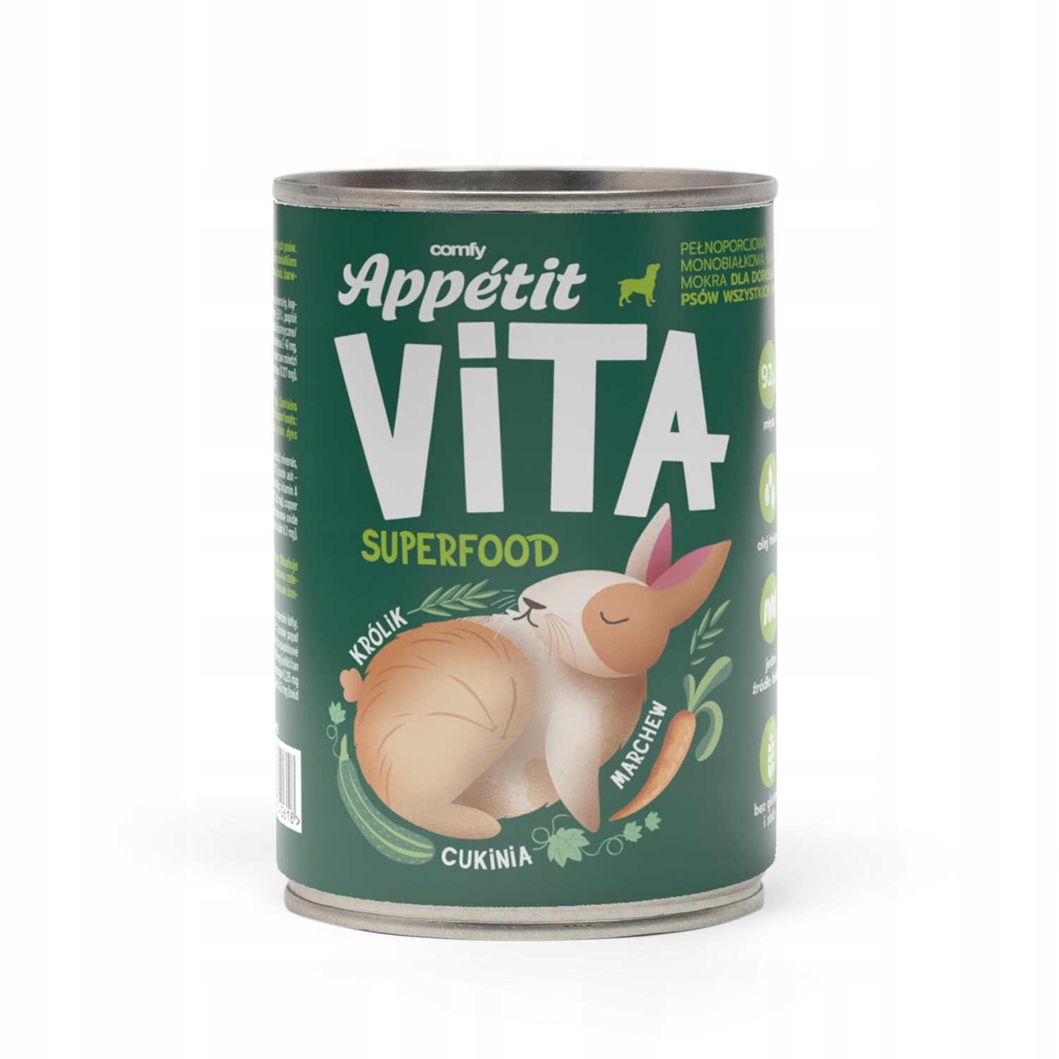 Comfy Appetit Vlhké krmivo pro psy monoproteinové Vita Králík 12x400 g