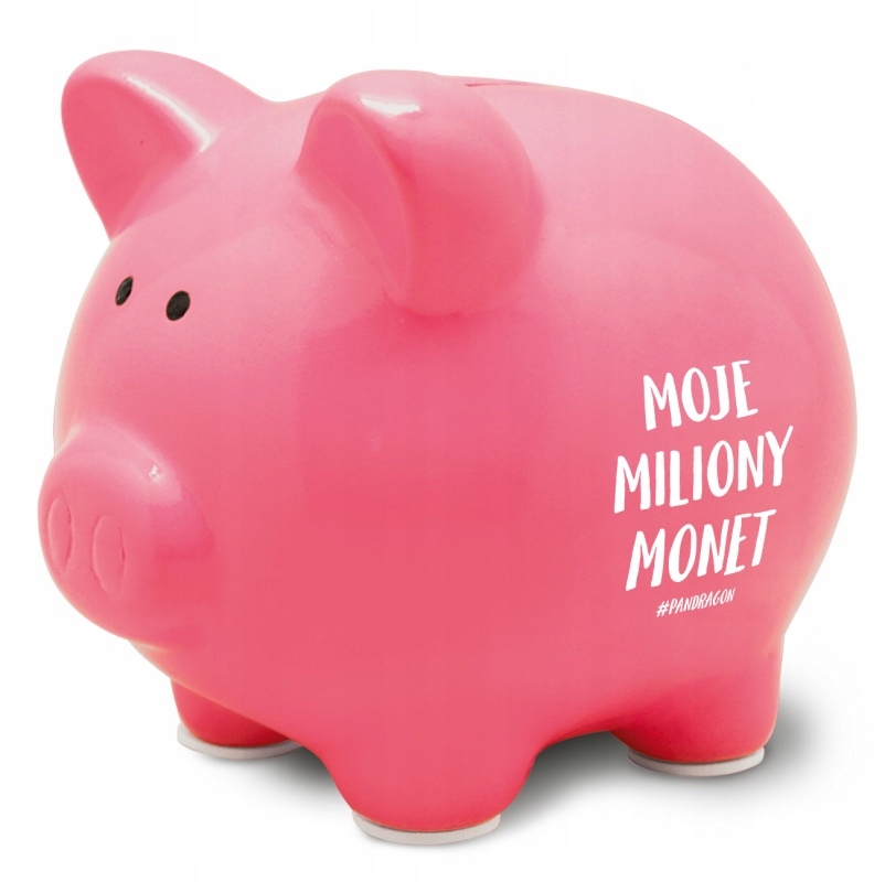 

Skarbonka Świnka Moje Miliony Monet