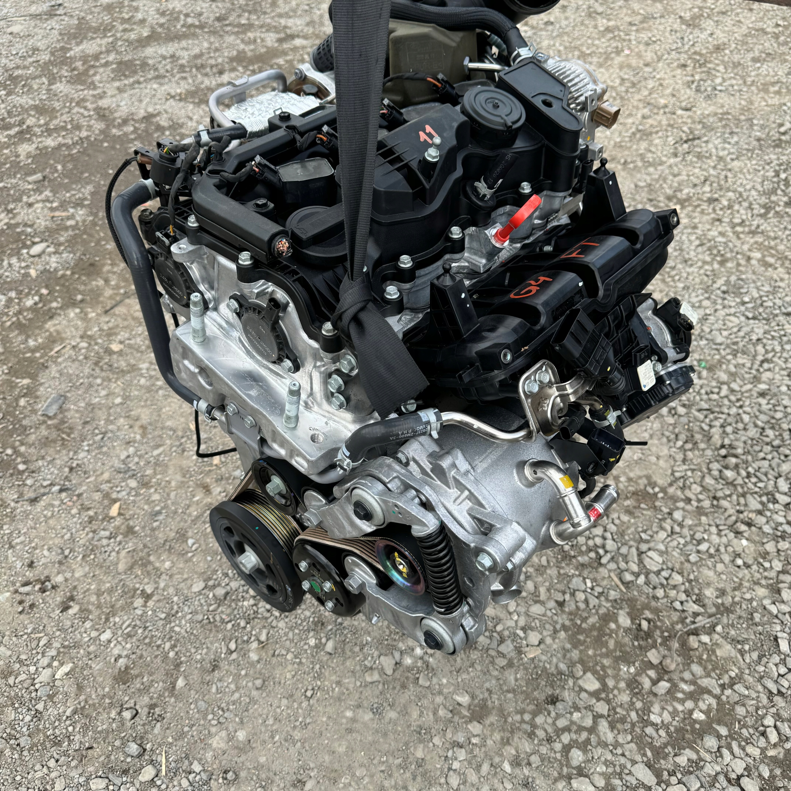 engine MOTOR complete HYUNDAI TUCSON IV 2020 ROK 1.6 T-GDI HYBRYDA G4FT