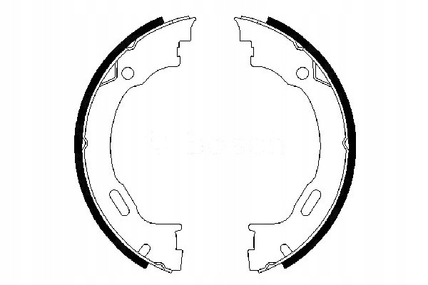 Bosch Brzdové Čelisti Mercedes M (W163) Chrysler