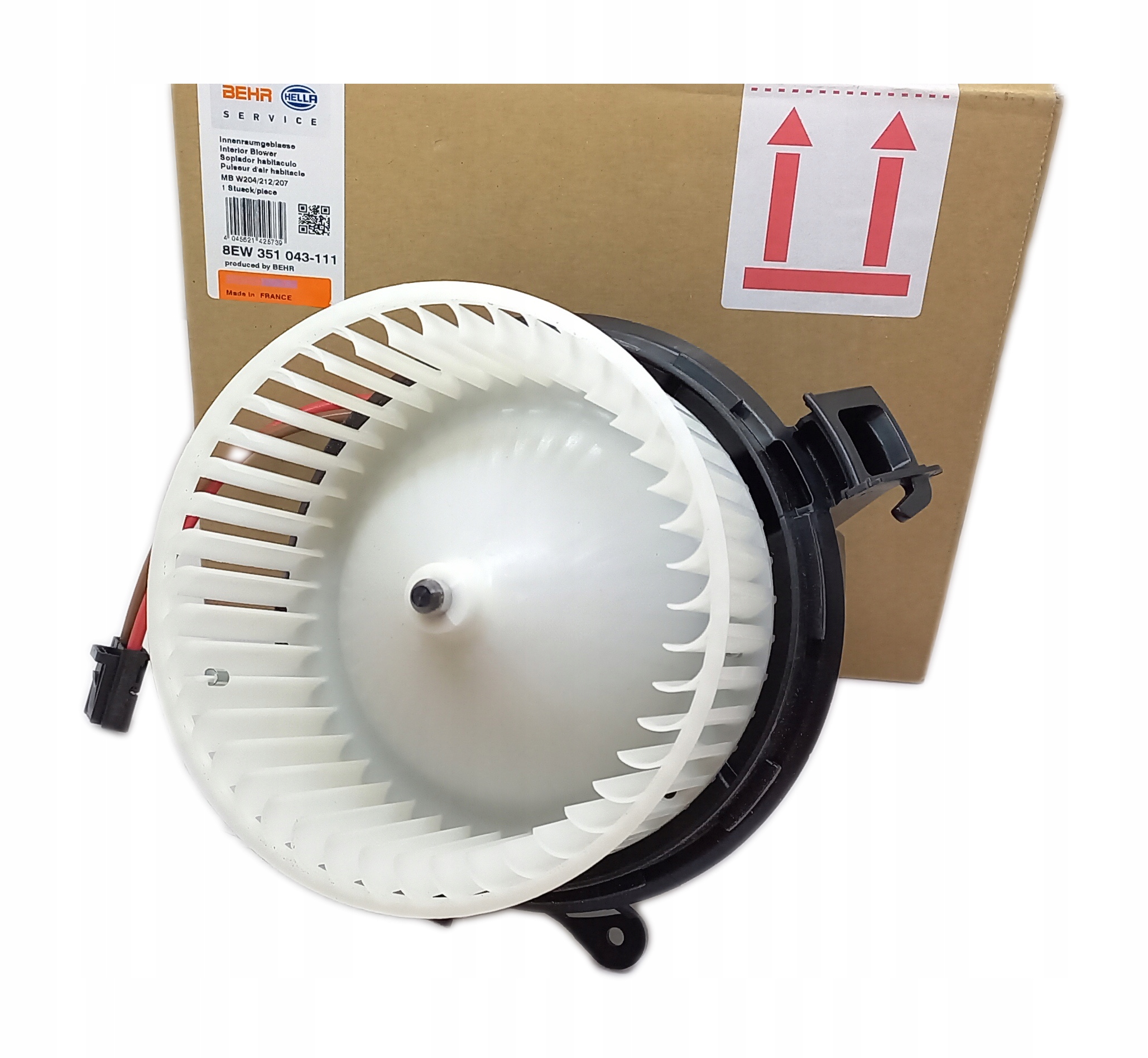 8EW 351 - Вентилятор охлаждения MERCEDES CLS W204 W212 GLK SL