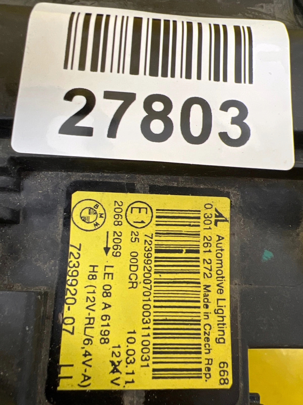 light right BMW E92 E93 Lift Xenon Led non-setting 7239920-07