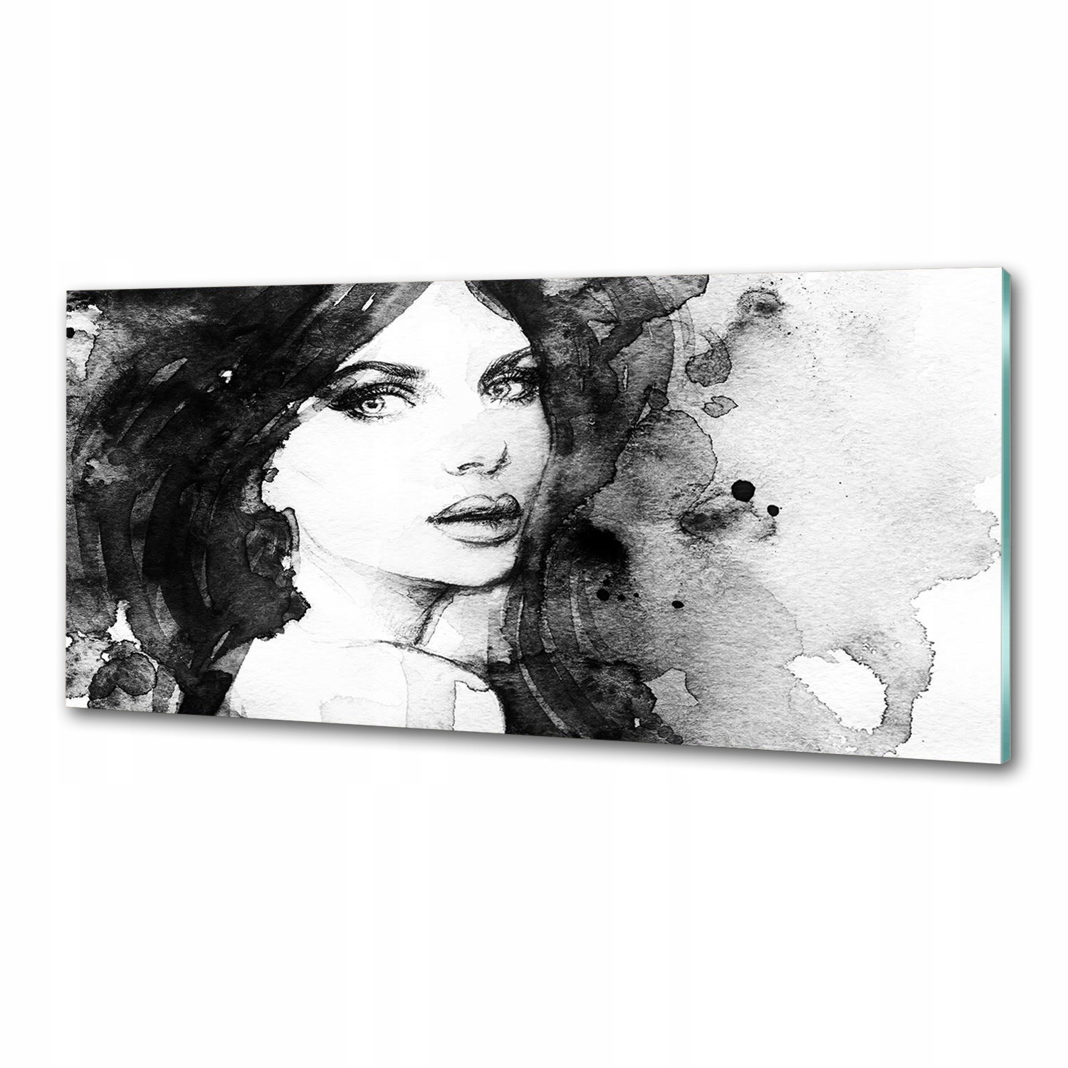 Panel do kuchyně Žena portrét 125x50 cm Lepidlo