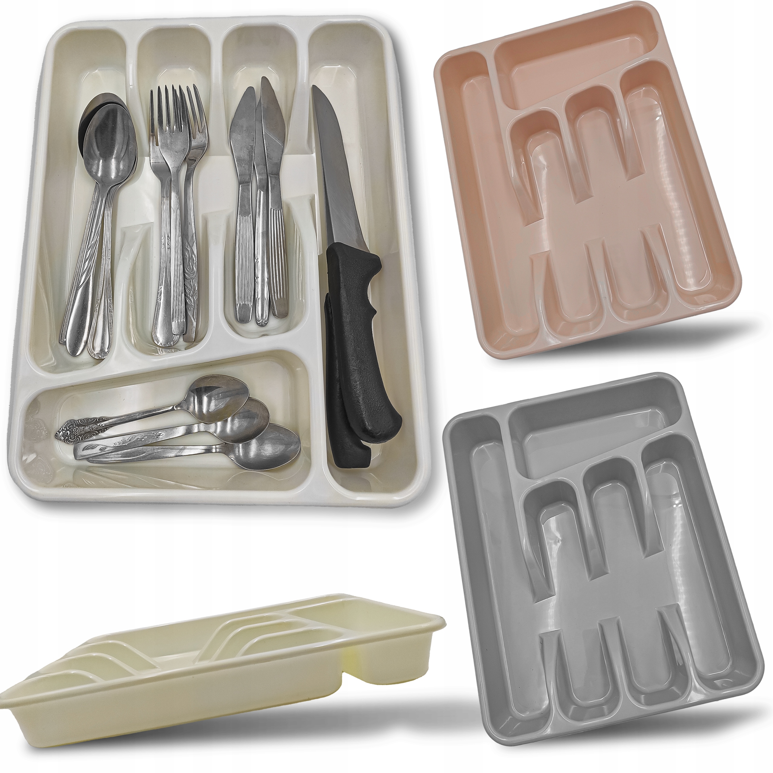 

Wkład na Sztućce do Szuflady Mały Organizer 33 cm