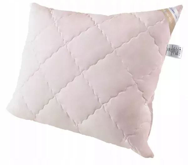 Polštář 70x80 Merino Wool růžový, nastavitelný, 1,2 kg, 100% vlna