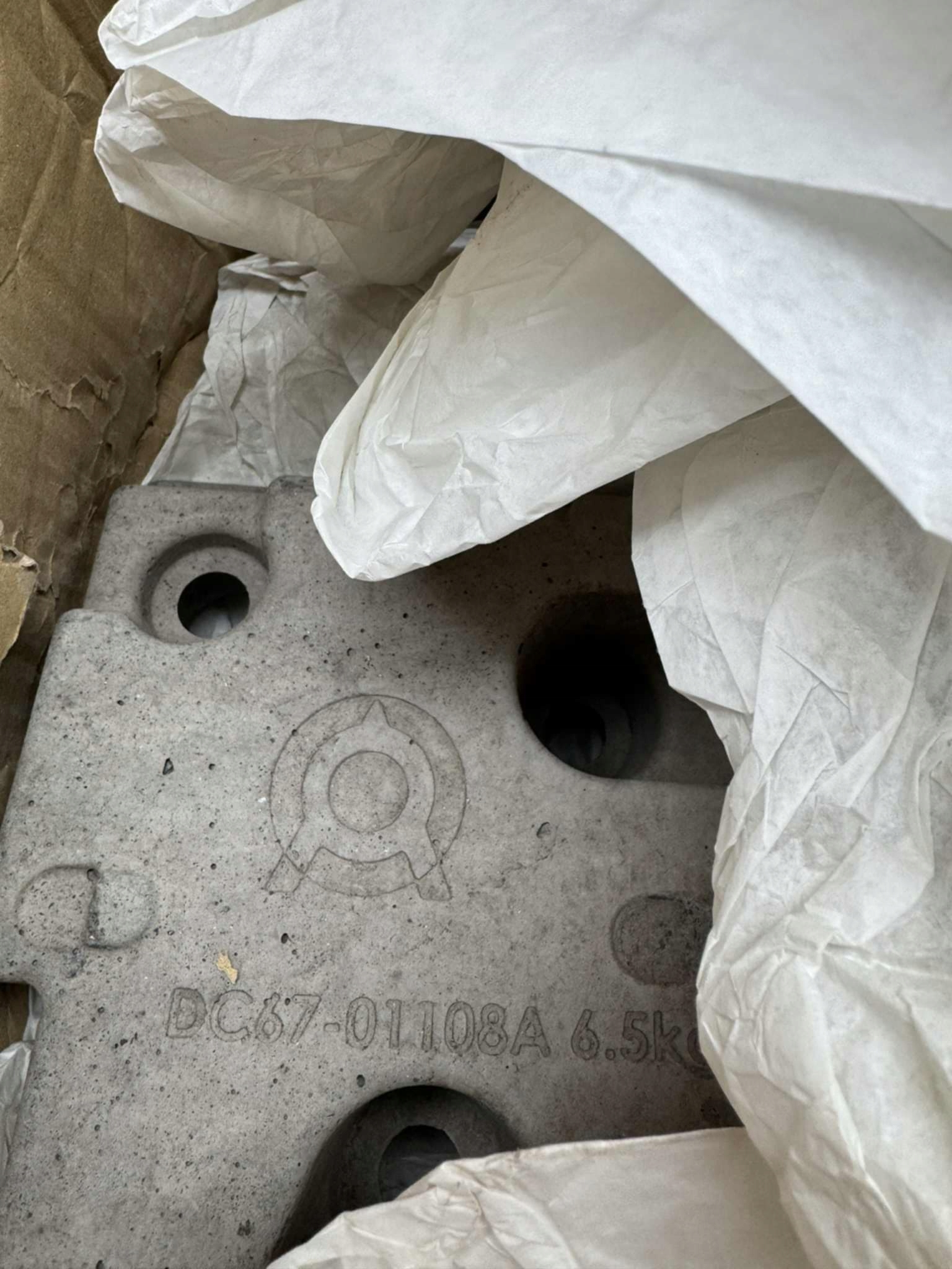 Przeciwwaga górna do pralki Samsung WW6000T (DC67-01108A)