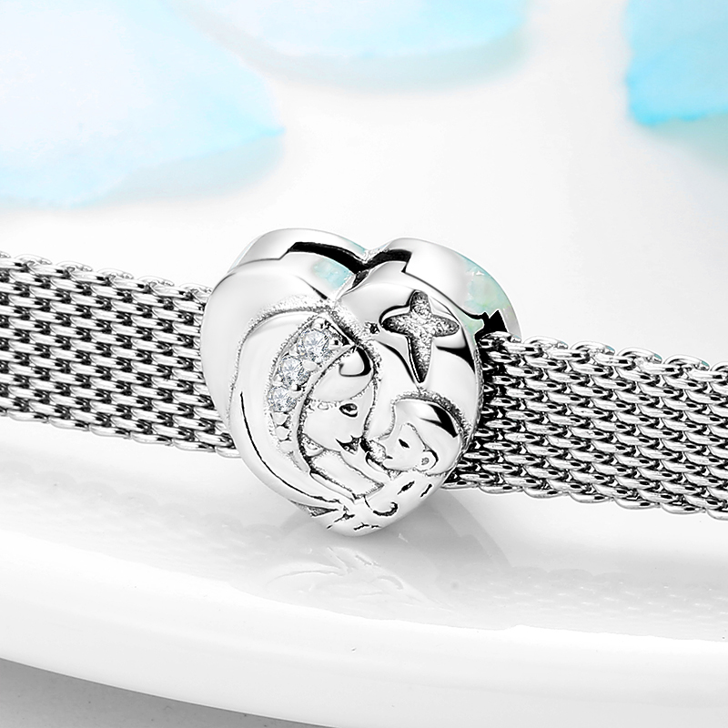 Charms Matka z Dzieciątkiem REFLEXIONS srebro S925