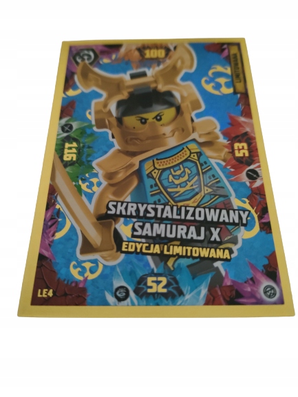Karta Lego Ninjago Seria 8 LE4 Samuraj X