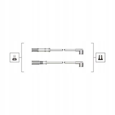 PRZEWODY ZAPŁONOWE 941319170068 MAGNETI MARELLI Stan opakowania oryginalne