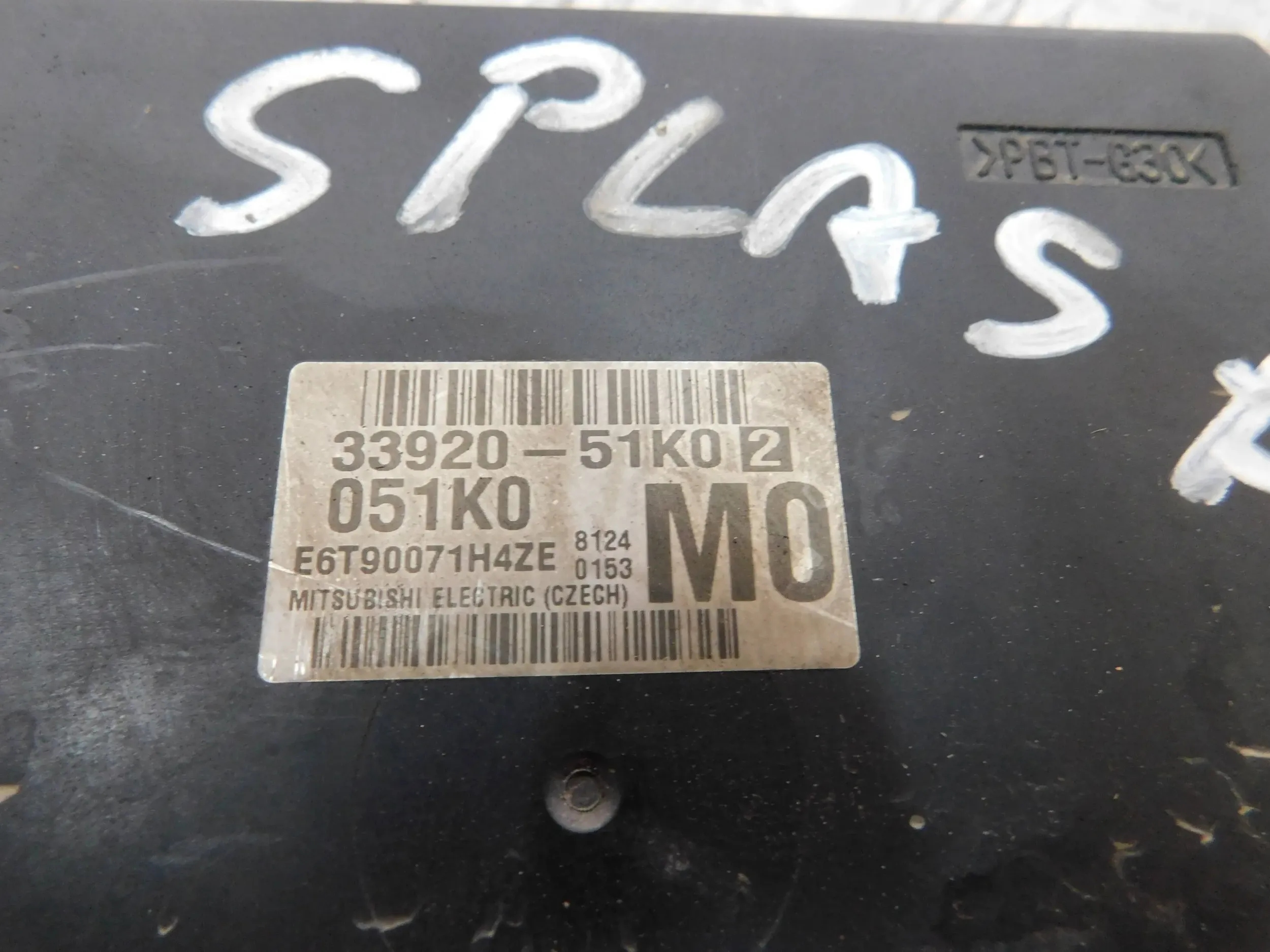 BEDIENTEIL DES MOTORS COMPUTER 33920-51K02 SPLASH 1.0