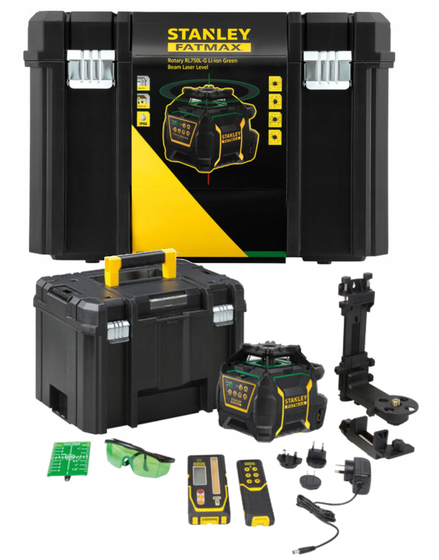 Stanley Obrotowy niwelator laserowy X700LG Ziel.