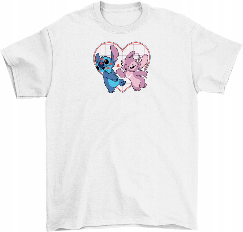 

Koszulka Biała Lilo and Stich 5 XL