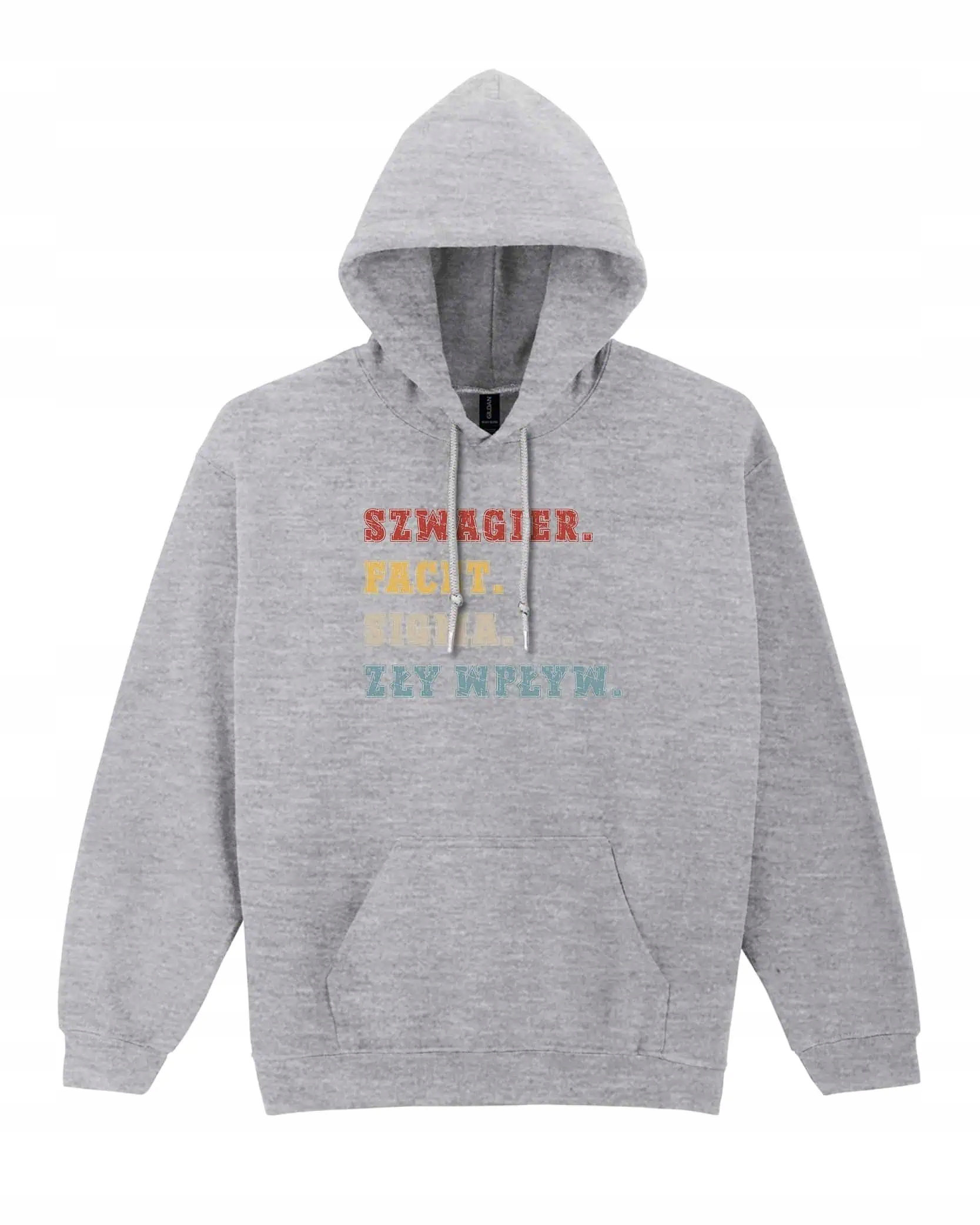 Mikina s kapucí pro Švagra Chlap Šedá XL