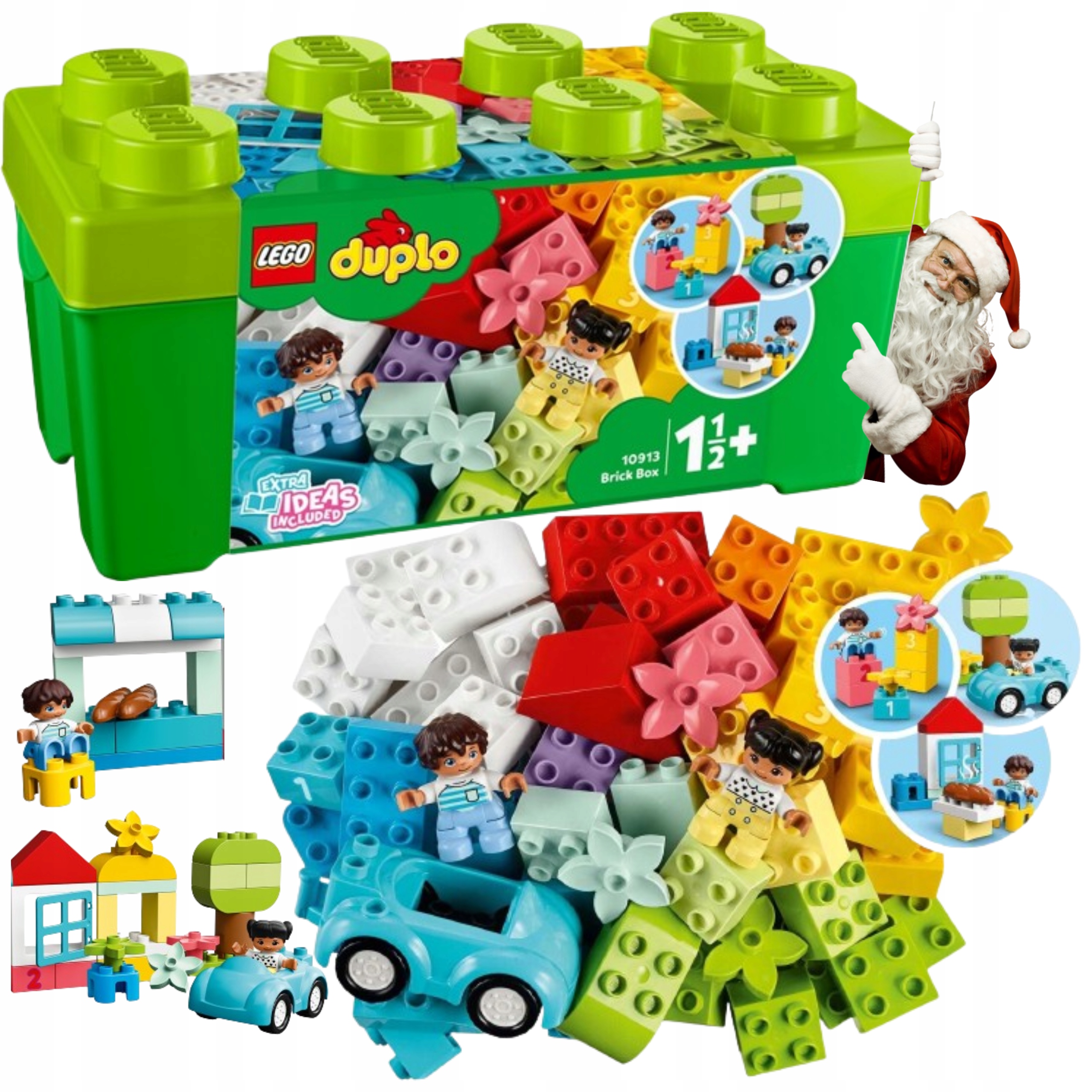 Klocki Lego Duplo 109135 Zestaw Duże Klocki Pudełko na Klocki kreatywne XL