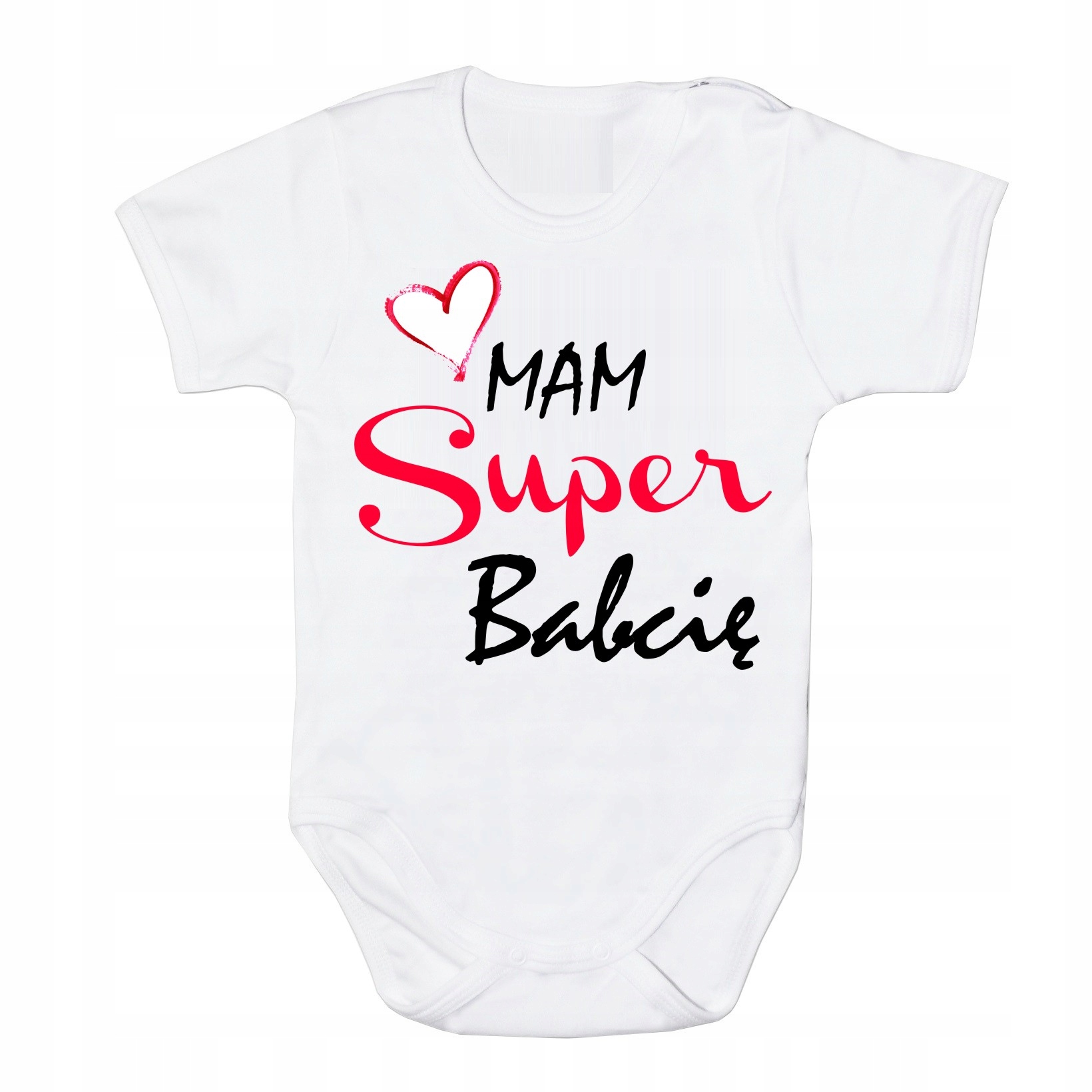 

Body niemowlęce Mam super Babcię 74