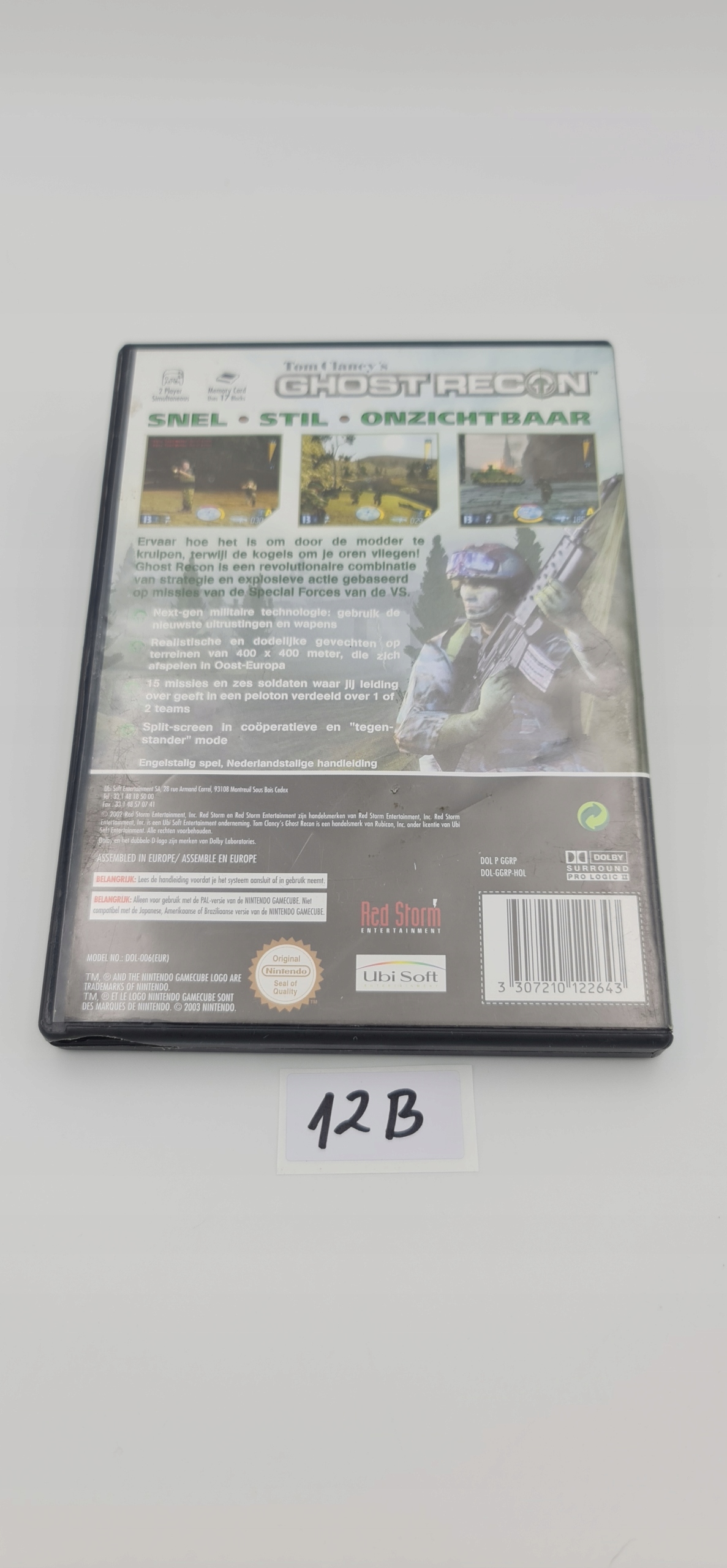 NINTENDO GAMECUBE TOM CLANCY'S GHOST RECON Producent Nintendo