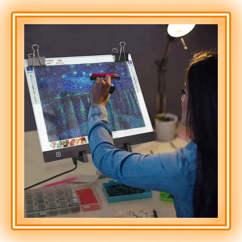 TABLET GRAFICZNY DESKA KREŚLARSKA DO RYSOWANIA TABLICA LED PREZENT+GRATISY Marka inna