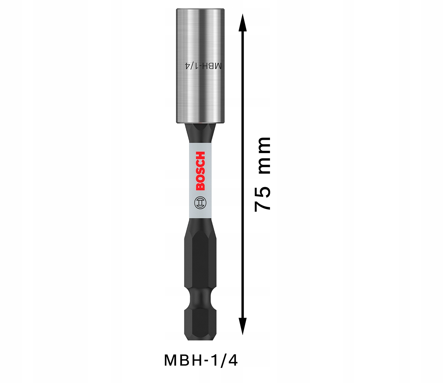UCHWYT WIERTARSKI DO BITÓW 75MM 1/4 PRO BIT HOLDER BOSCH Liczba elementów w zestawie 1