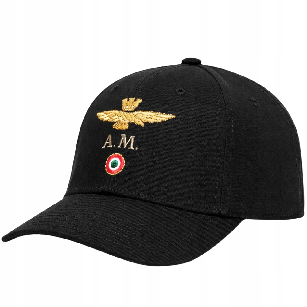 Aeronautica Militare Černá pánská kšiltovka