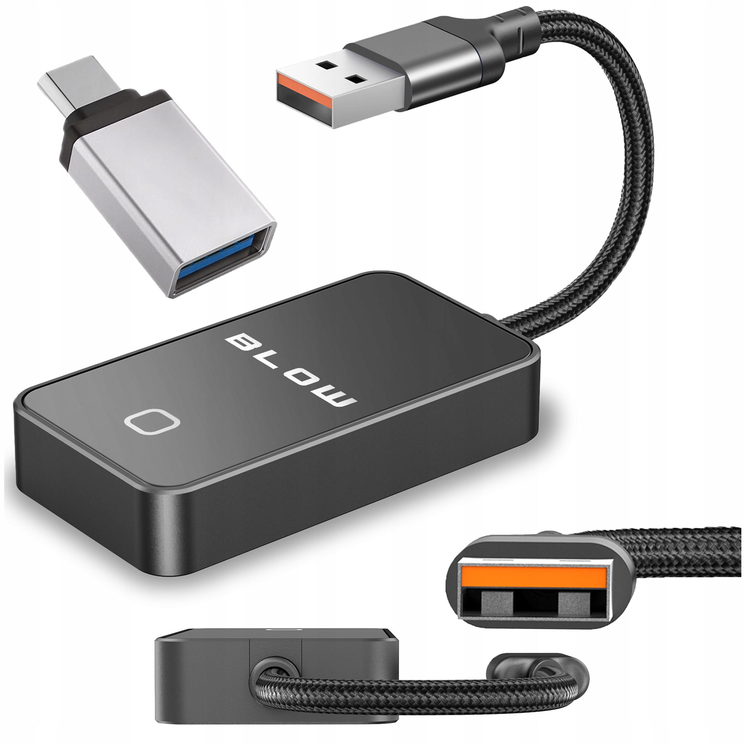 Adapter samochodowy BLOW 78-429 bezprzewodowy Android Auto CarPlay