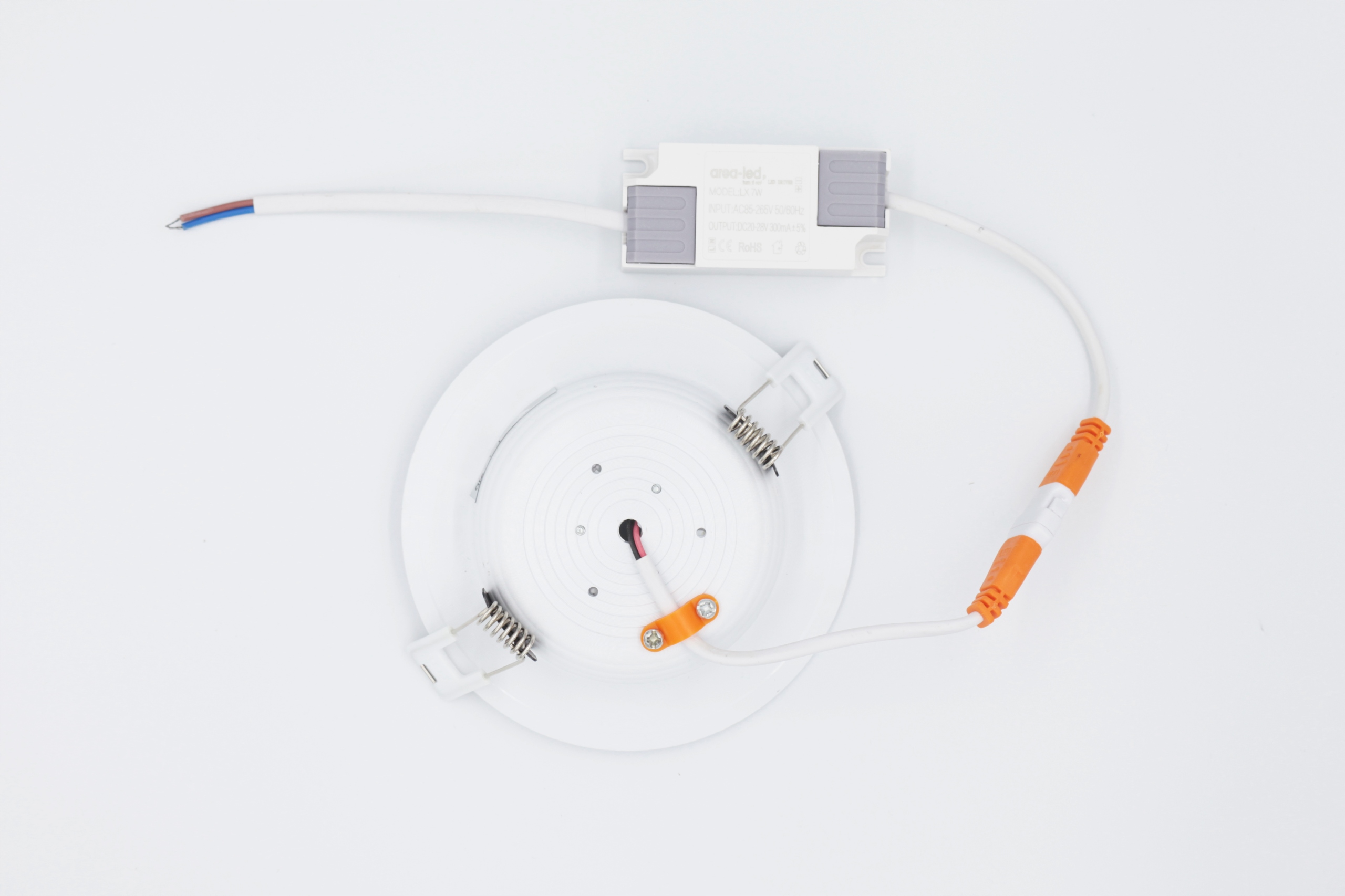 Oczko oprawa sufitowa Downlight 9W 6000K 230V Zasilanie sieciowe