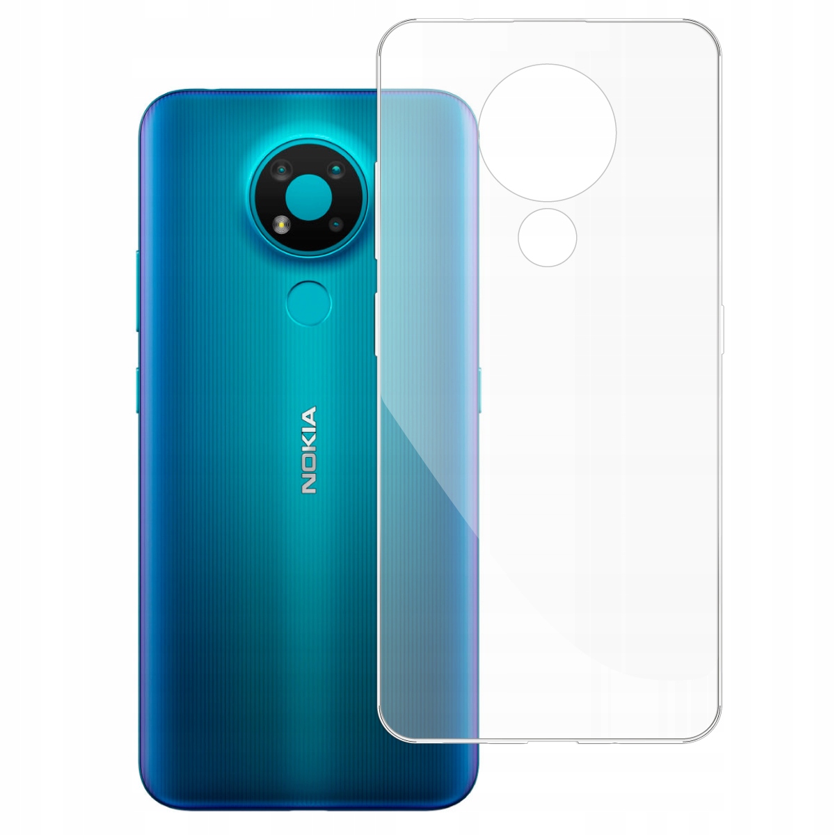 

Etui do Nokia 3.4 gumowe Slim Clear View