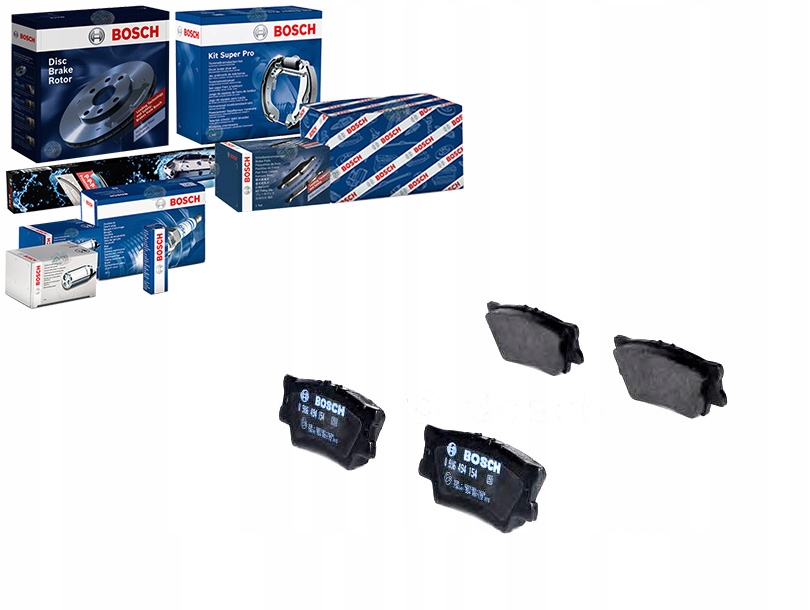 Sada Brzdových Destiček Bosch 0 44663316
