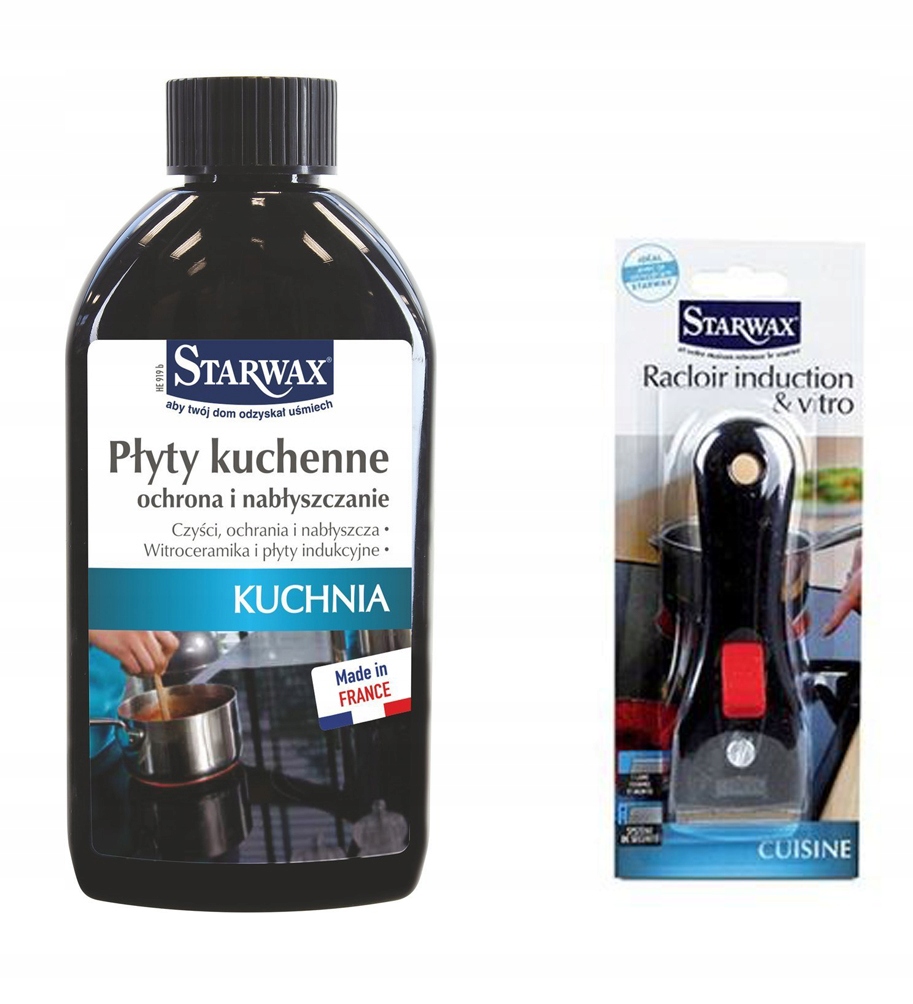

Starwax Płyty indukcyjne ochrona 250ml Skrobak