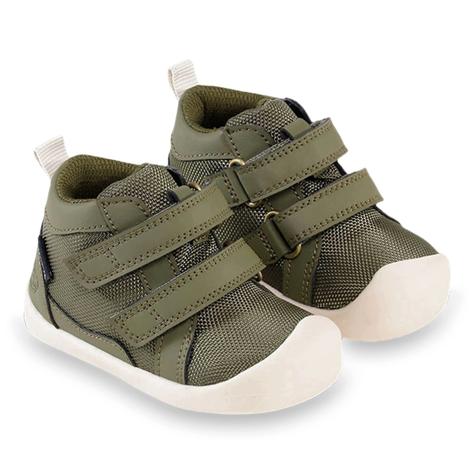 Buty barefoot lekkie na rzepy dziecięce Bundgaard Mio Army z membraną 25