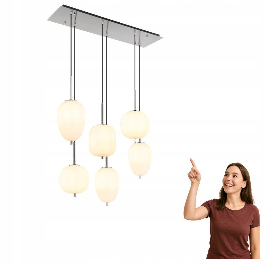 Závesná lampa Blacky I 15345-6NO Globo