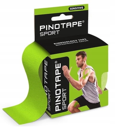 

Pinotape tejp 5cmx5m dla wrażliwej skóry Zielony