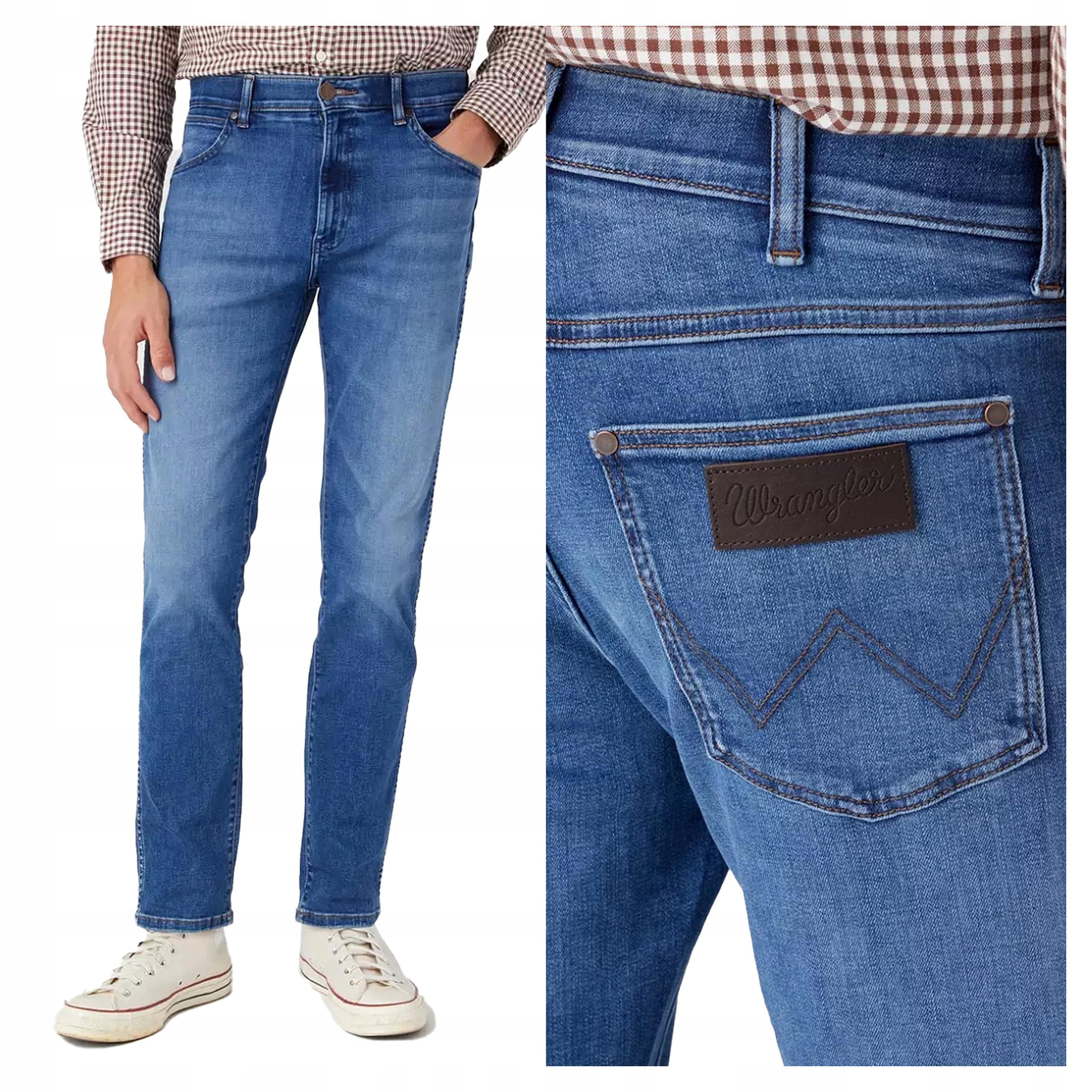 Pánské přiléhavé džínové kalhoty Wrangler Larston 29/34