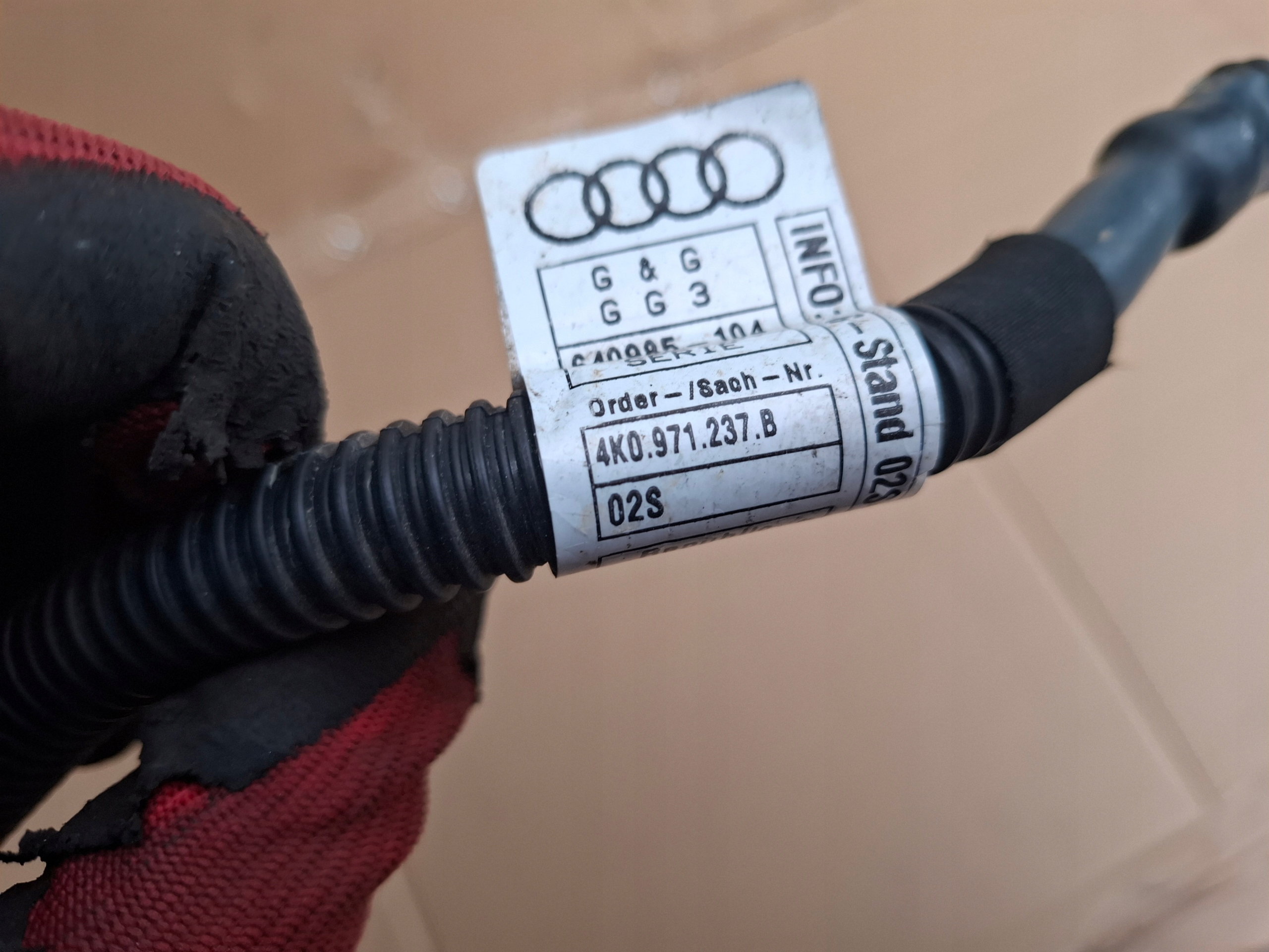 KABEL prijenos MASOWY AUDI A6 S6 RS6 A7 4K 4K0971237B