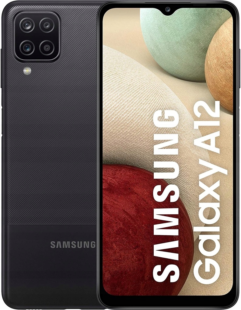 Smartfon Samsung Galaxy A12 3 GB / 32 GB 4G (LTE) czarny